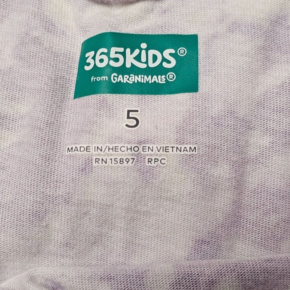 Girls' Size 5T Lot of 3 Summer Outfits / Play Sets - Tie-Dye & Character Prints - Picture 6 of 12